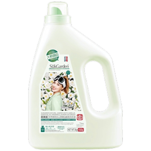 蔬果园天然茉莉白山茶精油香氛洗衣液7斤大瓶装