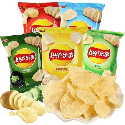 乐事薯片70g多口味可选休闲零食追剧办公室零嘴解谗rx