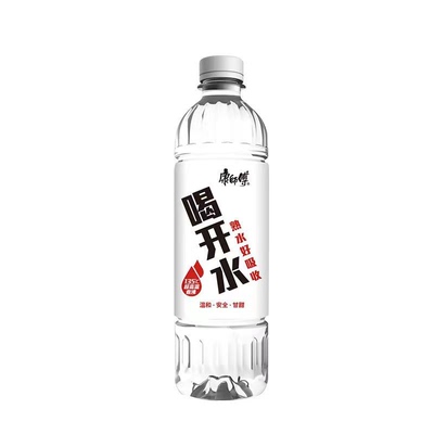 康师傅喝开水550ml*6瓶