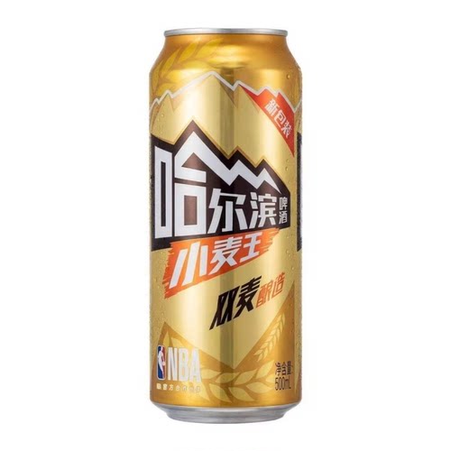 【清仓直播】哈尔滨小麦王啤酒330ml*6 多规格可选