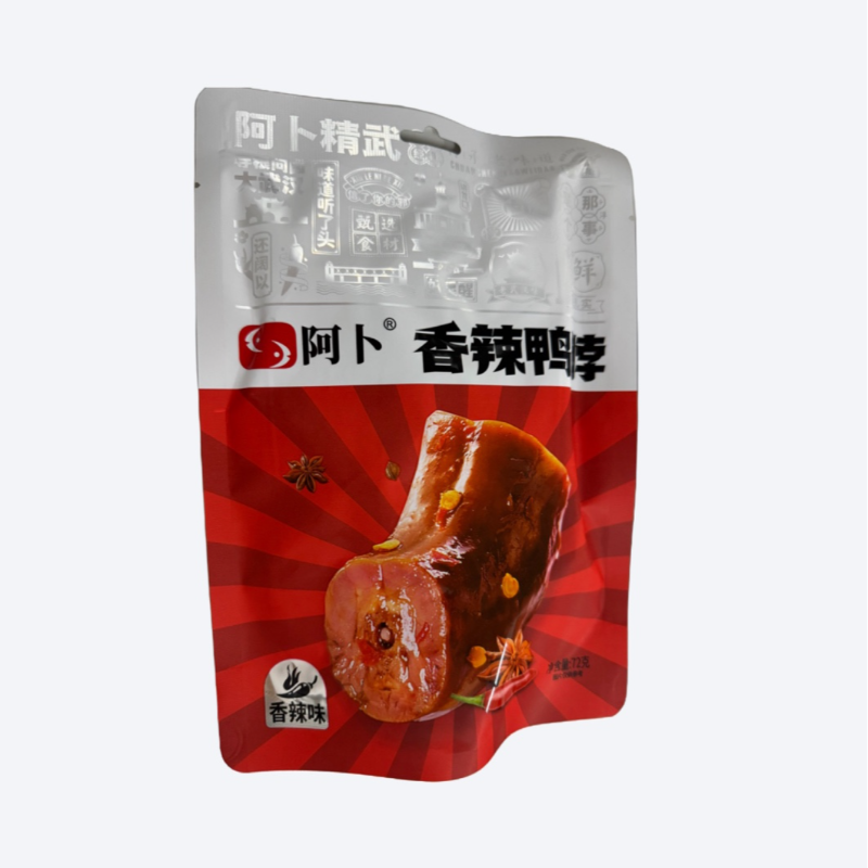 【清仓直播】阿卜精武香辣鸭脖（72g*5,零食/坚果/特产,其它,淘宝优惠券,粉丝福利购,淘宝优惠卷