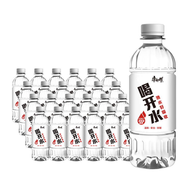 康师傅喝开水(塑封,纸箱随机发) 380ml*24瓶