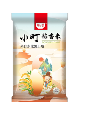 乡谷坊小町稻香米 500克 新米东北大米晚稻粳米-TJ
