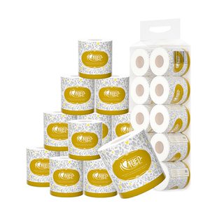 心相印恒金系列卷纸90克 10卷卫生纸巾