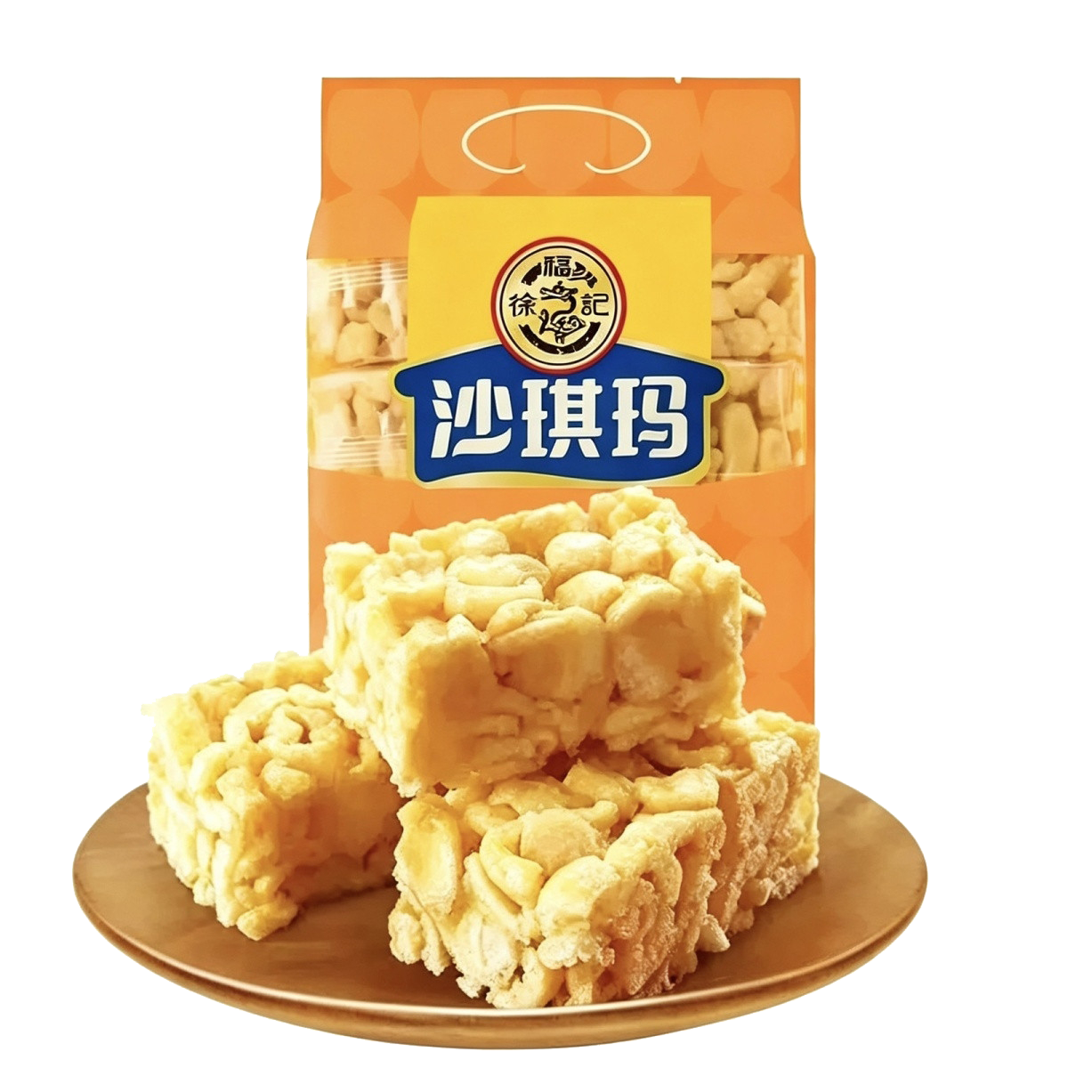 【清仓直播】徐福记沙琪玛休闲零食解馋小吃 沙琪玛416g袋装