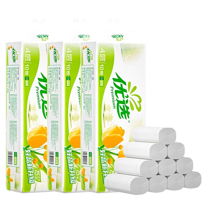 心相印心相印卷纸10卷*4提