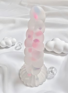 【性空山】夜光柔软果冻透明软胶cosplay道具硅胶棒水晶吸盘装饰