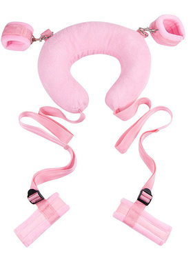 绑手绑脚情侣玩具套装分腿捆绑玩具约会道具酒店四肢固定器