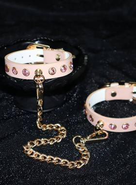 【性空山】剧本杀cos魔术道具皮革手铐女皮质束缚脚镣脚铐可调节