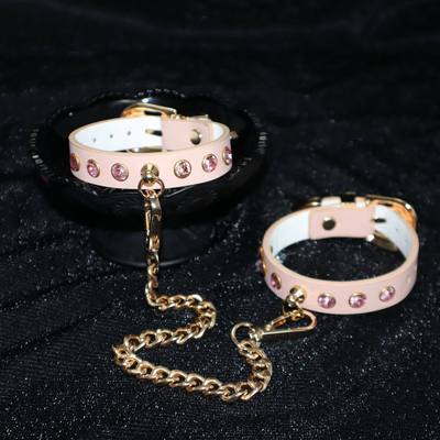 【性空山】剧本杀cos魔术道具皮革手铐女皮质束缚脚镣脚铐可调节