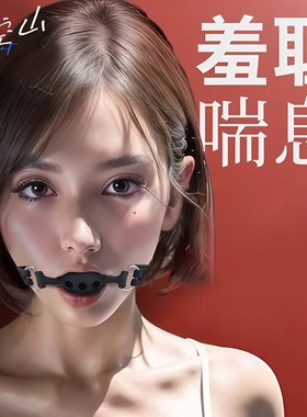 【性空山】刑具口水球口球口塞工具硅胶嘴塞另类堵嘴球男女小狗用