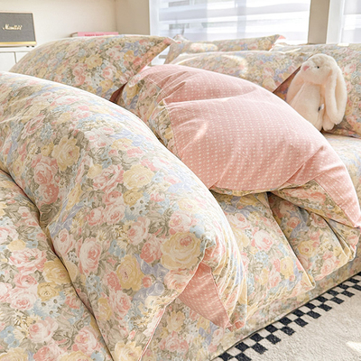 2025新款纯棉被套单件180x200x230双人被罩全棉150x200被单人单独