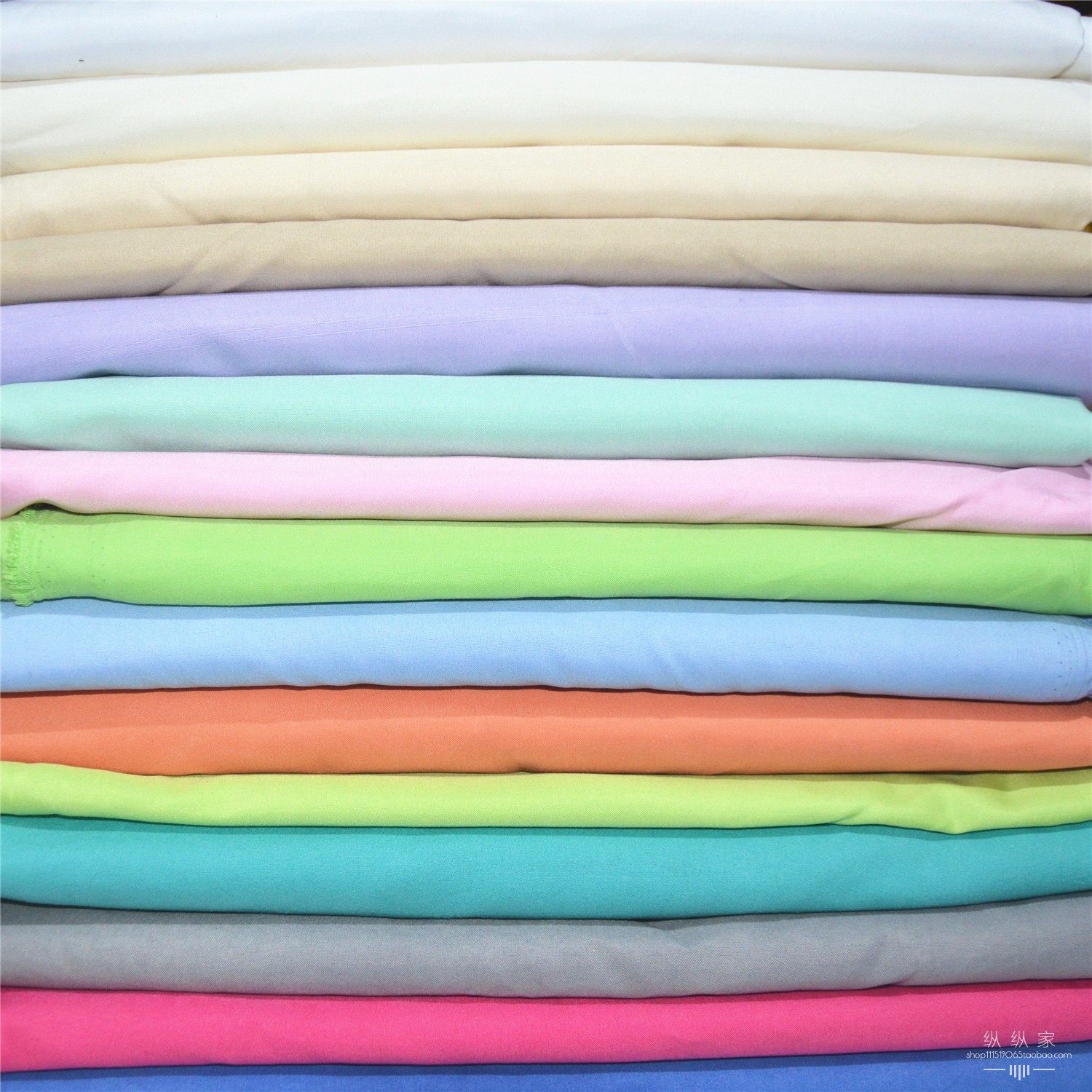 里布 颜色美！细腻柔软软糯轻薄布料 袖套围裙发带手工仿全棉面料,居家布艺,海绵垫/布料/面料/手工diy,淘宝优惠券,粉丝福利购,淘宝优惠卷