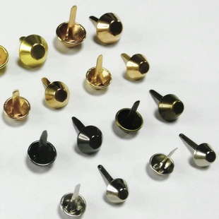分脚包底钉包底防磨长脚两脚脚钉箱包五金配件桶形脚钉15mm