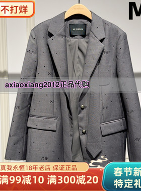 MEFOREVER真我永恒2025秋老钱风休闲西装外套2535A32094 吊1399