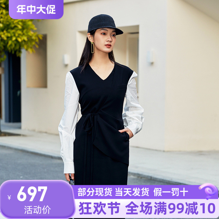 ME FOREVER真我永恒连身衣连衣裙梭织连衣裙-2421D12034 女装/女士精品 连衣裙 原图主图