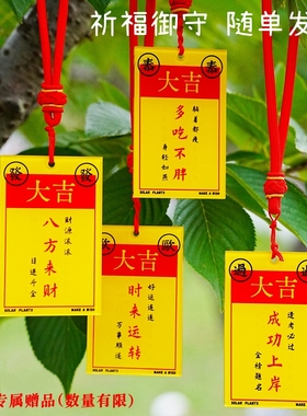 光合植物Solar Plants 定制版祈福御守