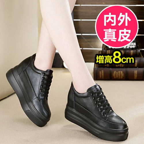 纯皮小黑鞋软底舒适工作鞋防滑