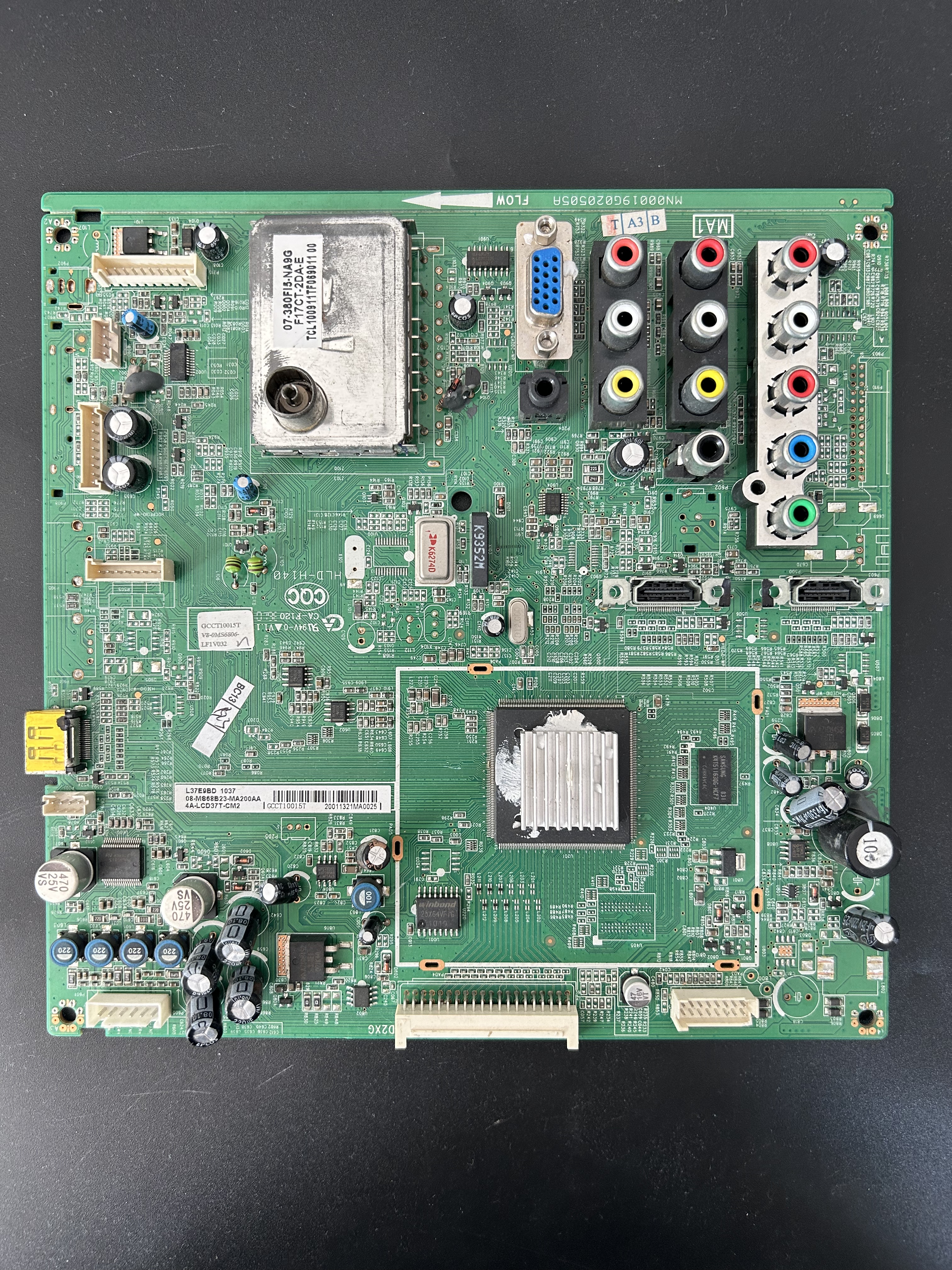 TCL L37E9BD主板08显示屏/LCD液晶屏