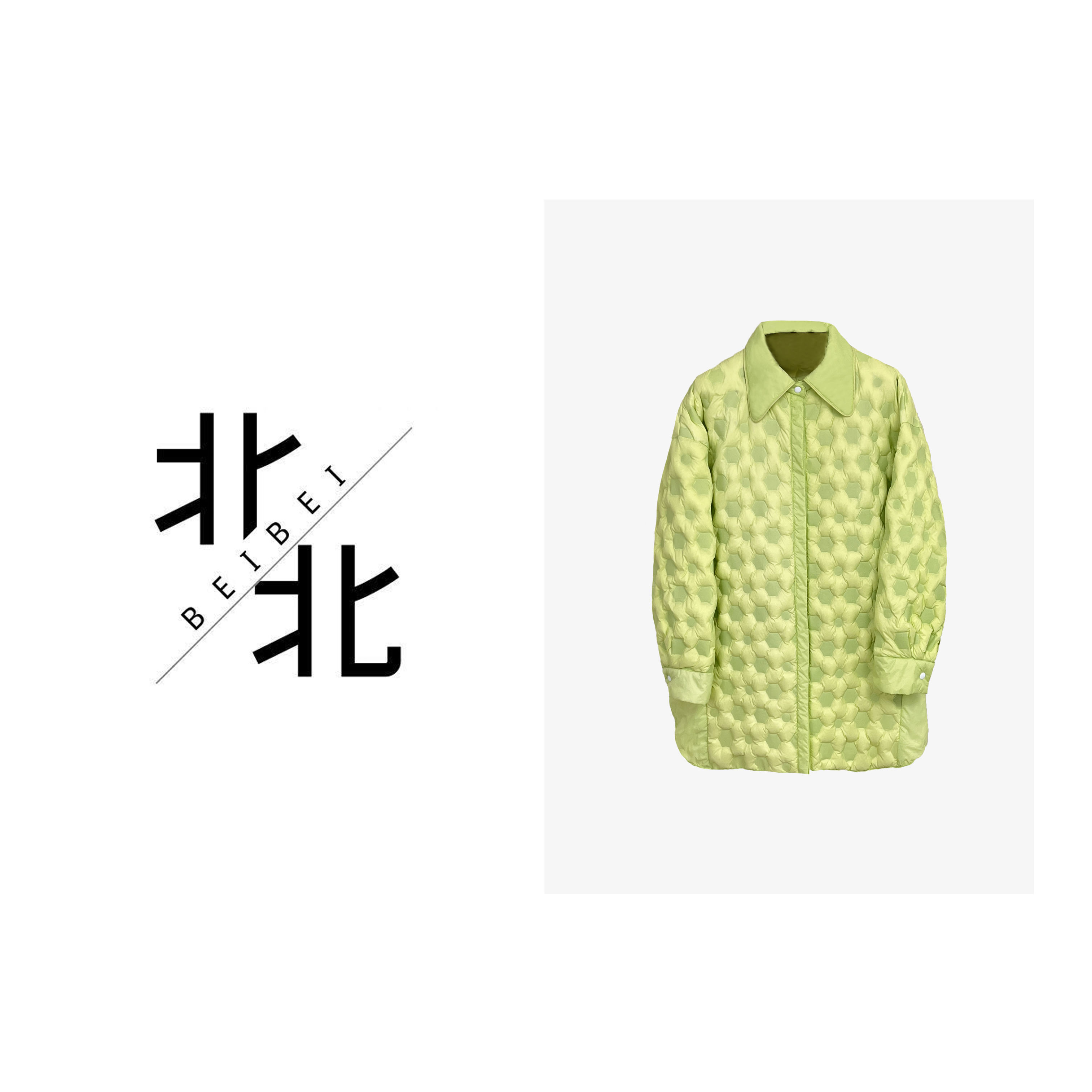 【北北推荐】2024新款90白鹅绒中长款秋冬时尚女士休闲保暖 衬衫