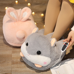 仓鼠冬天取暖脚宝神器保暖捂脚垫冷办公室桌下加热宿舍过冬季 房间