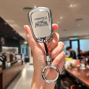 xts ct6 atsl 适用凯迪拉克钥匙套xt5 ct4 ct5 xt6 srx壳扣包 xt4