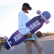 Longboard dance board new longboard gái chuyên nghiệp bàn chải du lịch đường phố đốt băng trượt ván mới bắt đầu - Trượt băng / Trượt / Thể thao mạo hiểm