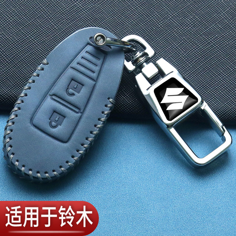 铃木天语SX4钥匙套吉姆尼维特拉专用扣尼奥拓锋驭骁途汽车保护包