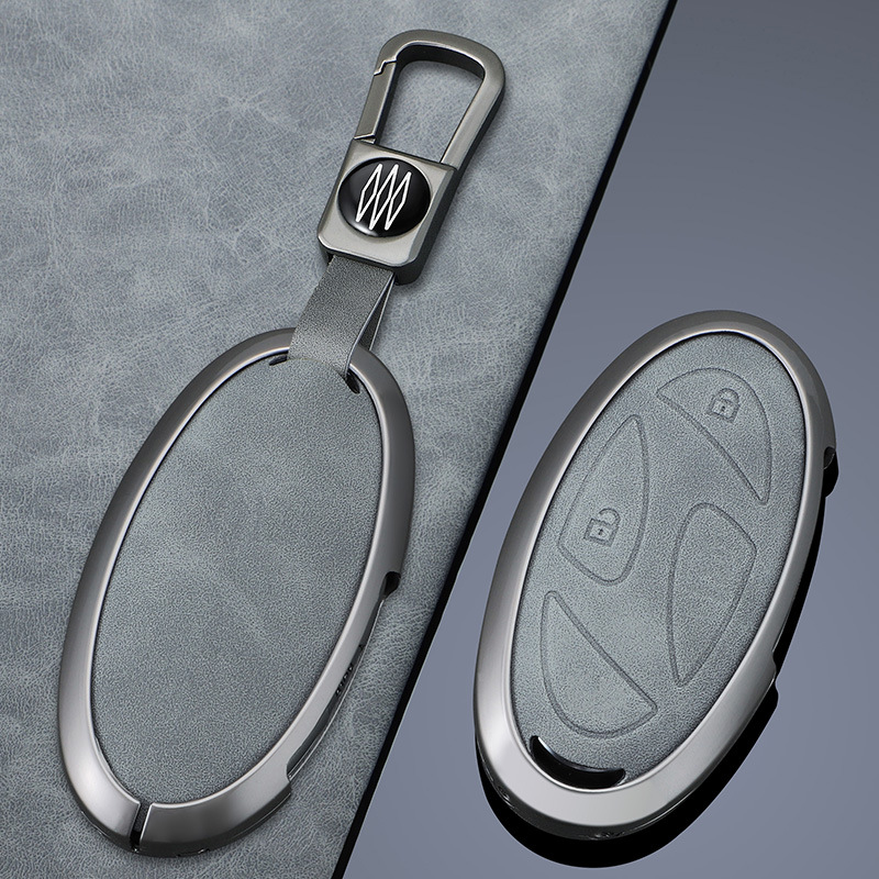 适用24款现代索纳塔钥匙套IONIQ6艾尼氪伊兰特ElantraN遥控金属壳