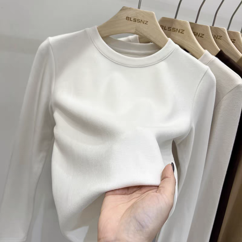 儿童双面磨毛德绒打底衫2025新款中大童圆领加绒加厚保暖内搭上衣,童装/婴儿装/亲子装,T恤,淘宝优惠券,粉丝福利购,淘宝优惠卷