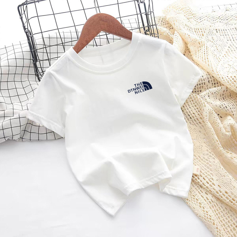 男童短袖T恤纯棉2026春夏儿童圆领韩版休闲体恤中大童打底衫上衣