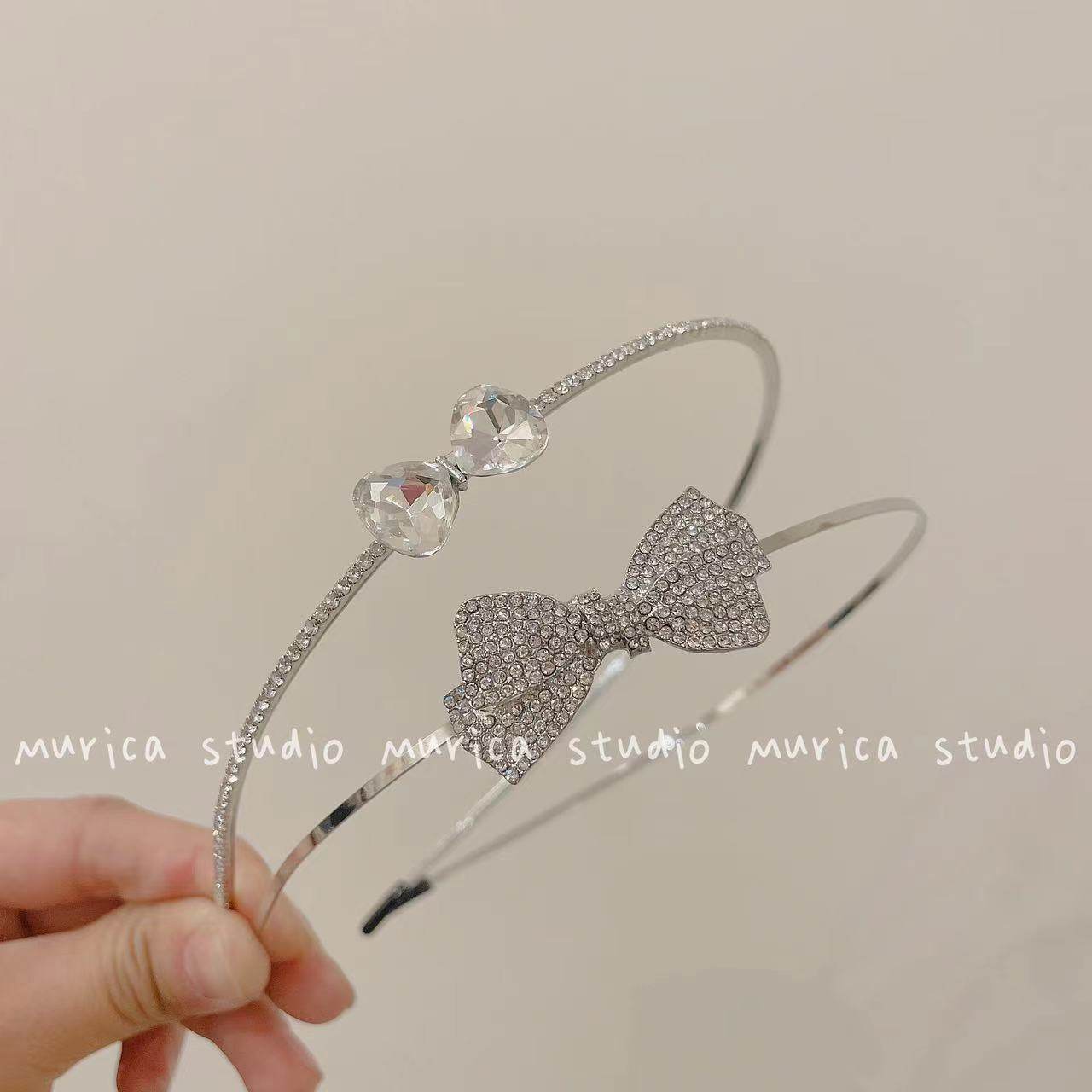 百搭蝴蝶结甜美精致发箍