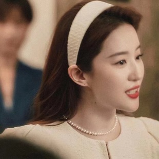 玫瑰的故事刘亦菲黄亦玫同款发箍女高颅顶宽边气质压发头箍发饰