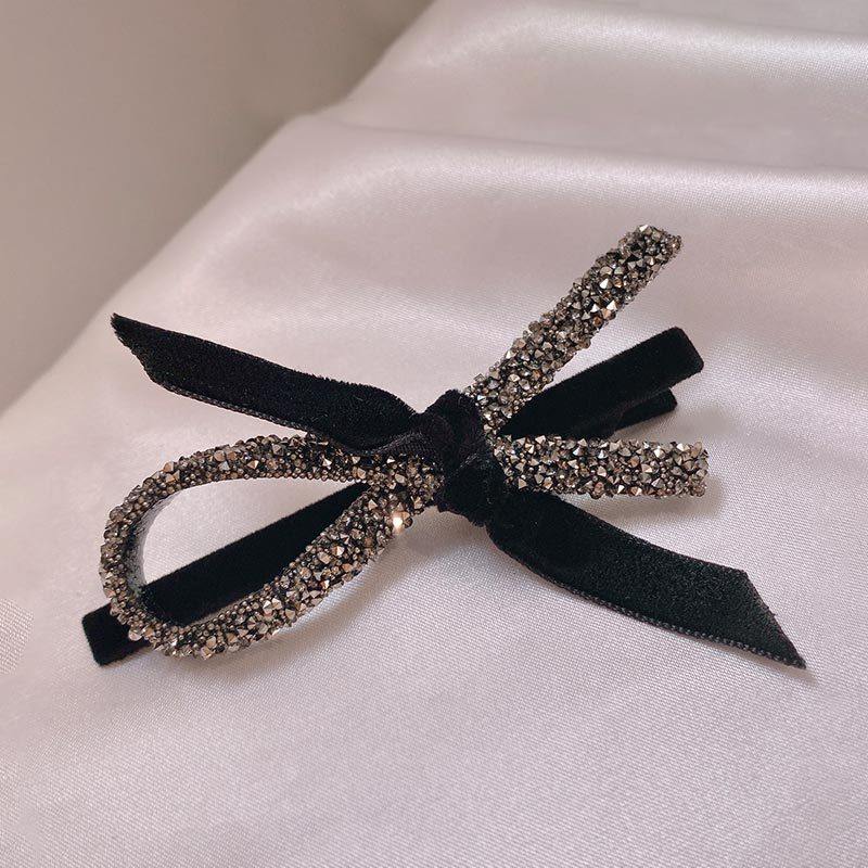 水钻交叉蝴蝶结发夹小香风甜美少女边夹韩版网红碎发刘海夹子头饰,饰品/流行首饰/时尚饰品新,发饰,淘宝优惠券,粉丝福利购,淘宝优惠卷