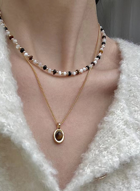 新品虎眼石系列高级项链