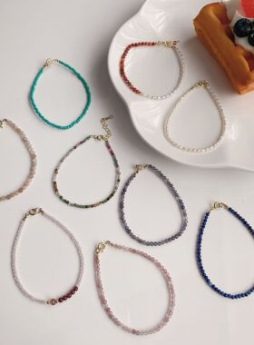 2022年新款天然水晶珍珠手链