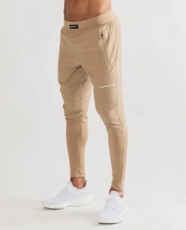 Alphalete正品现货运动休闲健身训练速干轻薄弹力修身长裤束腿裤