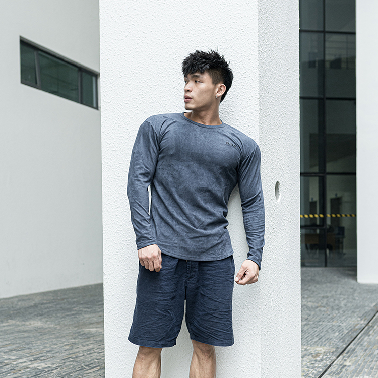 现货原创berserk麂皮绒长袖T恤