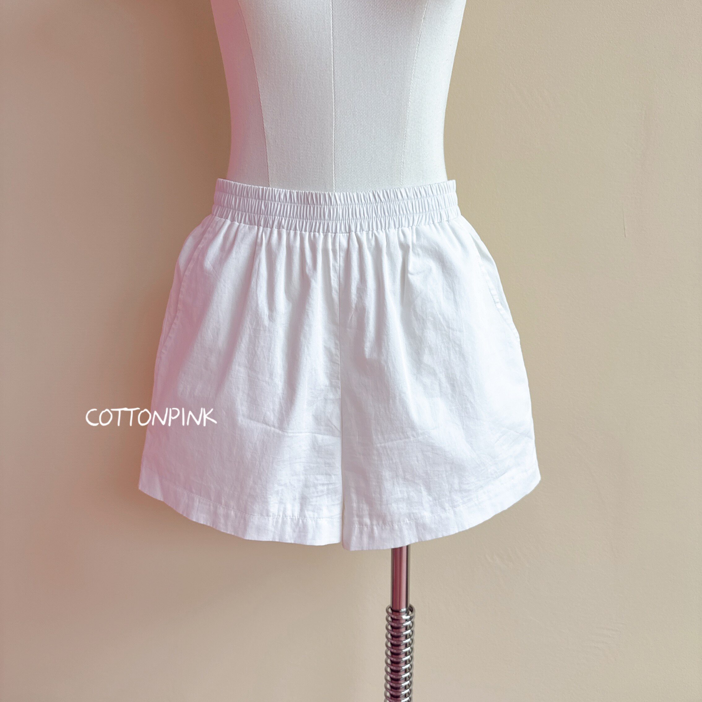 COTTONPINK女装设计师款时尚显瘦百搭短裤