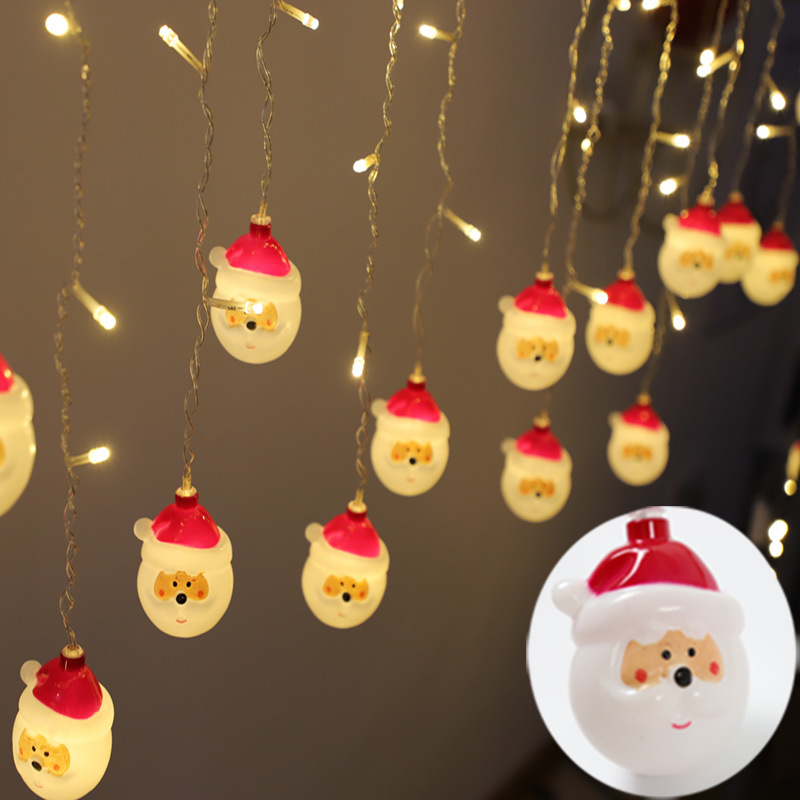 diy挂件220v插电圣诞灯