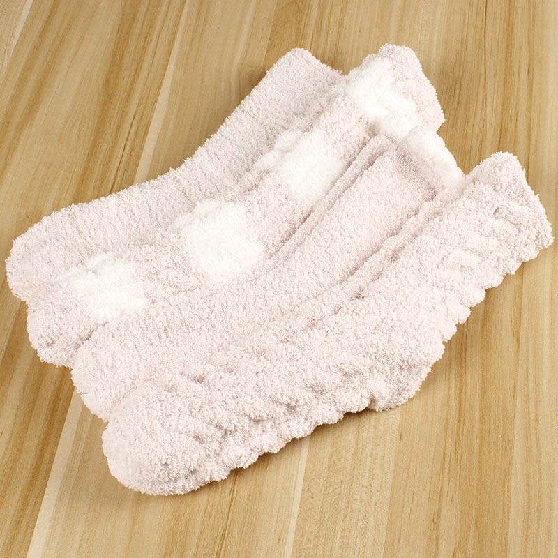 孕妇松口居家加厚保暖地板袜