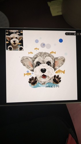 狗狗头像绘制/毛孩子头像定制