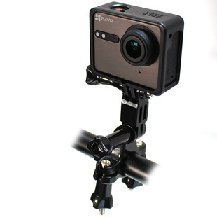 适用萤石S6 1C运动相机配件自行车支架单车通用支架 包邮