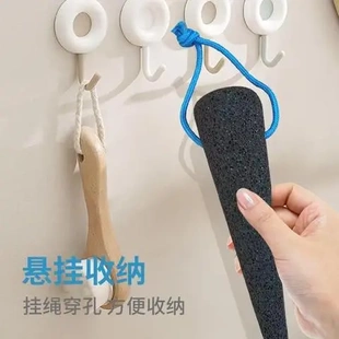 磨脚棒去死皮搓脚丫指缝止痒缝去缝锥形脚趾新款神器搓脚石火山石