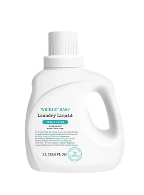 洗衣液清洗液自然WICKLE宝宝衣物果香型1L清洁剂