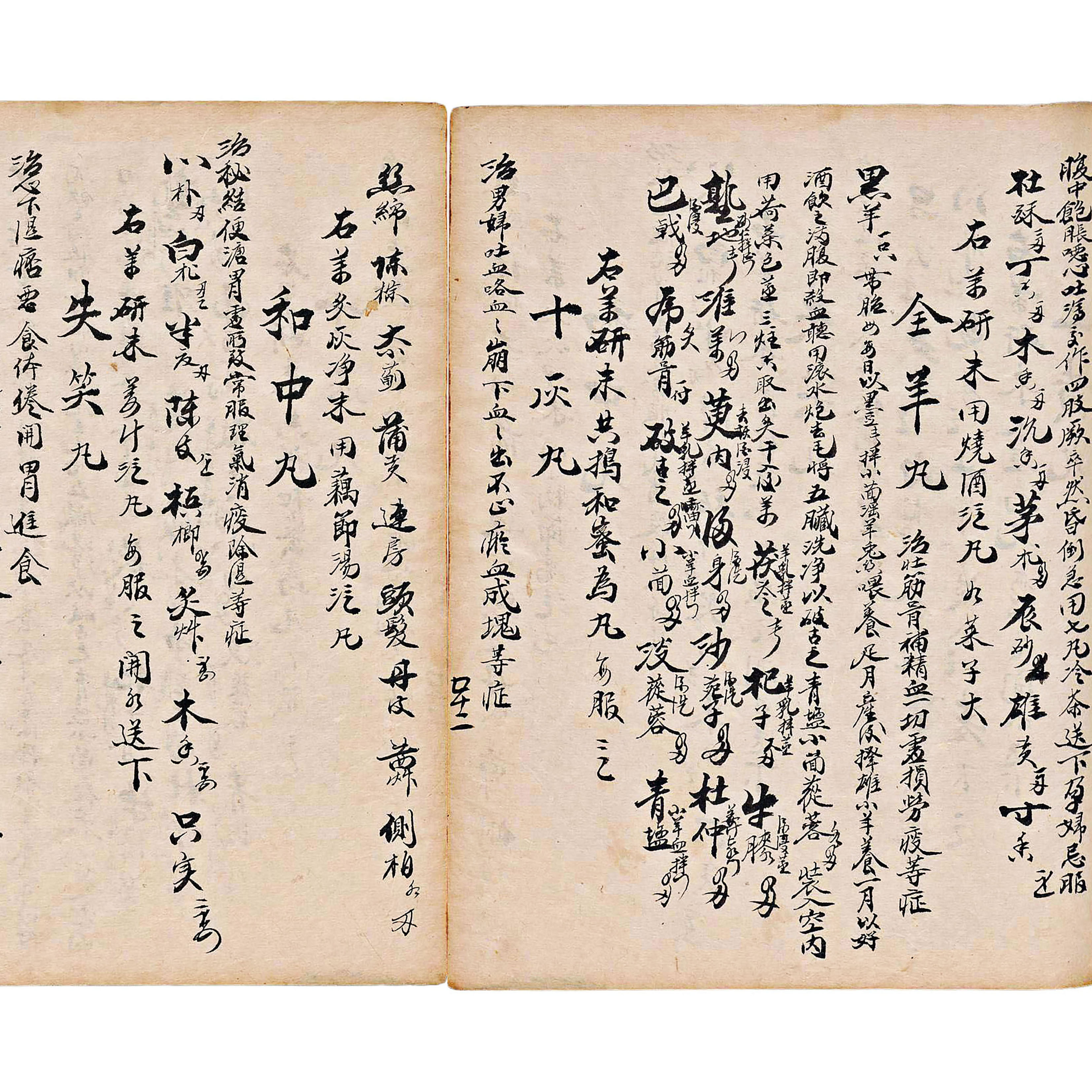 中医秘本成药方 线装彩印 繁体字精品收藏