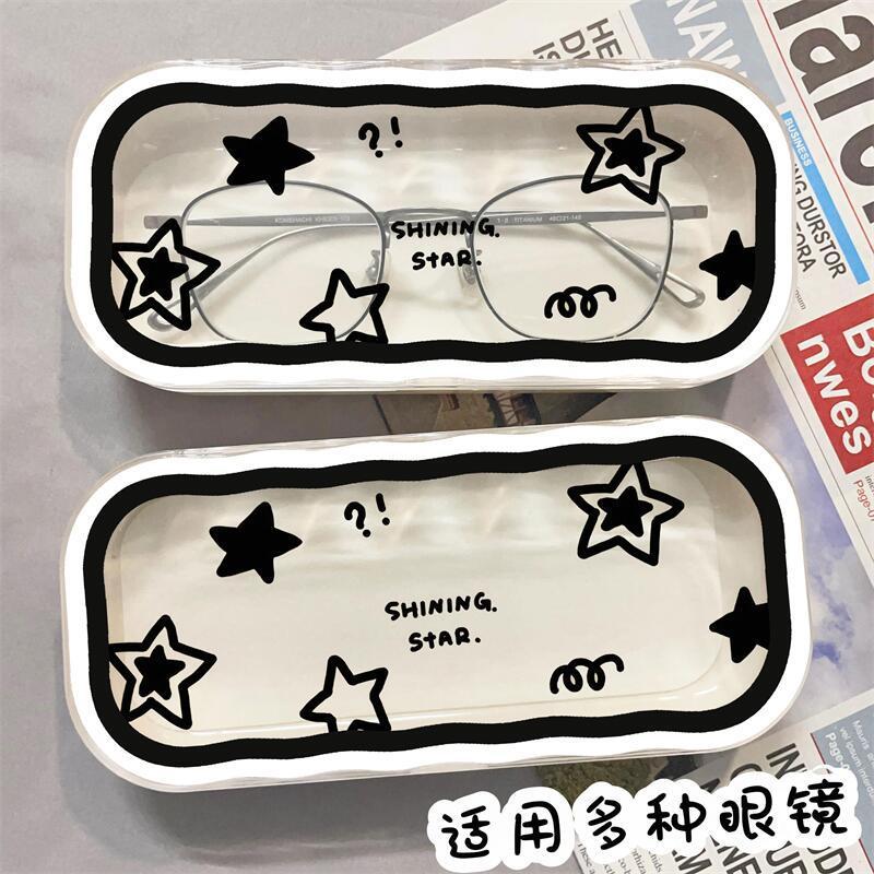 透明眼镜盒高颜值便携式防摔