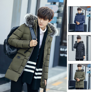 外套冬季 棉衣冬装 新款 韩版 加厚保 棉服帅气中长款 NASA官方联名男士