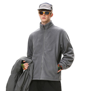 NASA官方联名户外冲锋衣三合一可拆卸摇粒内胆男女同款 百搭撞色拉