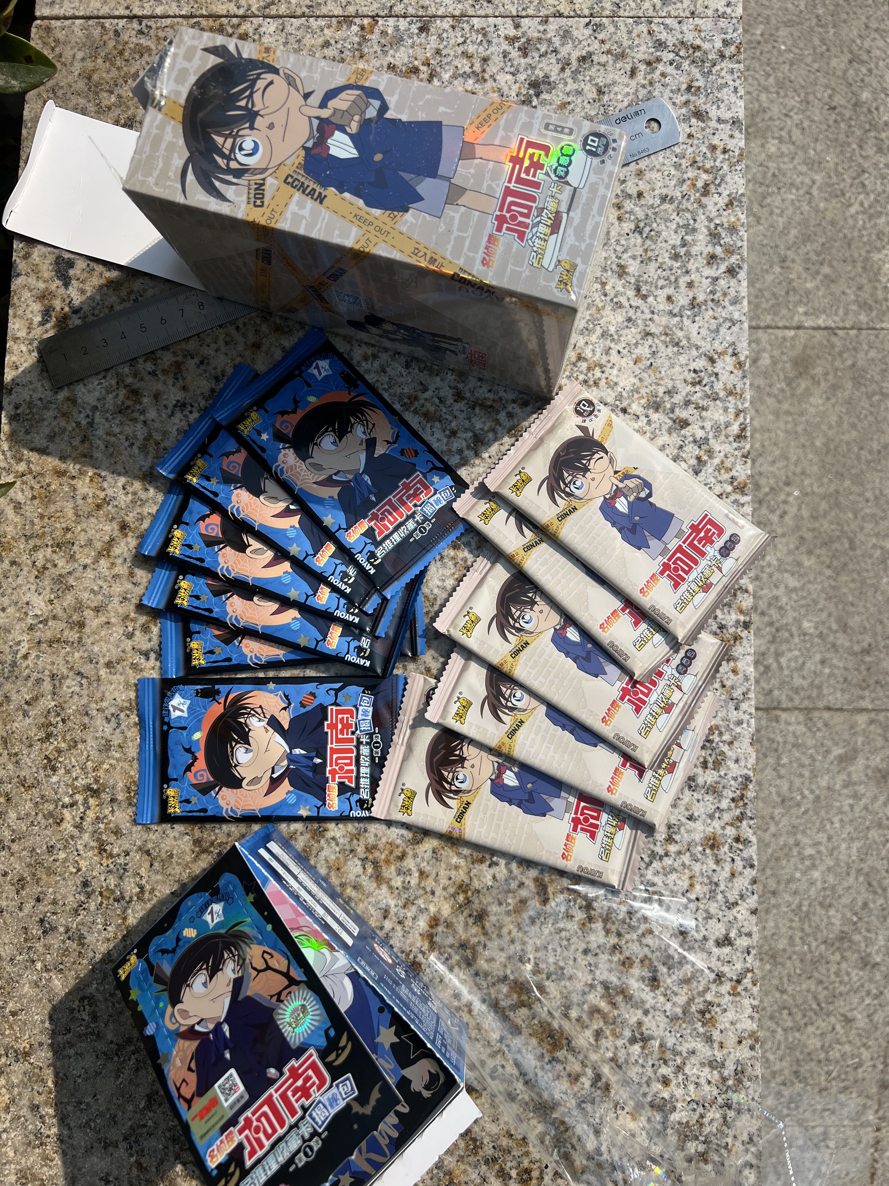 卡游名侦探柯南卡片怪盗基德一元卡包名推理收藏卡揭秘包卡牌卡